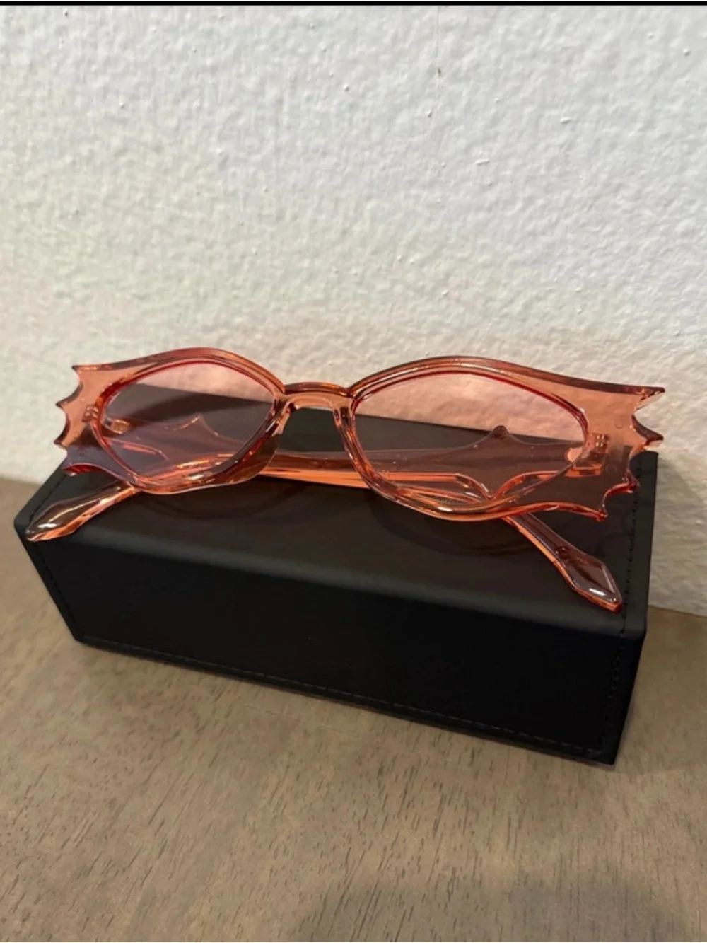 Blackcraft Cult pink bat wings sunglasses
